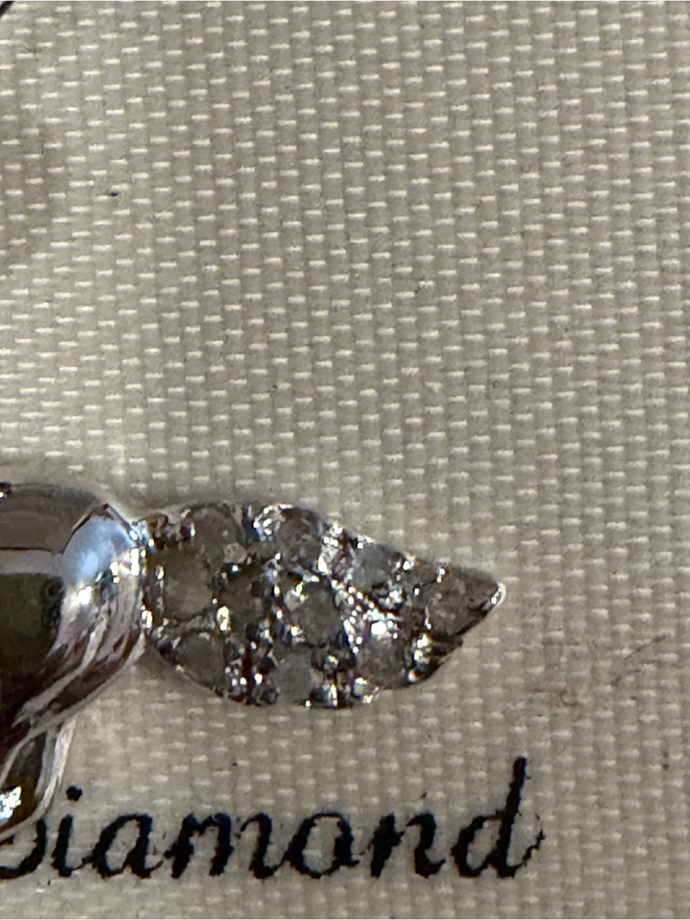 Sterling Silver & Genuine Diamond Horse Pendant with Necklace Still in Box - Picture 4 of 7